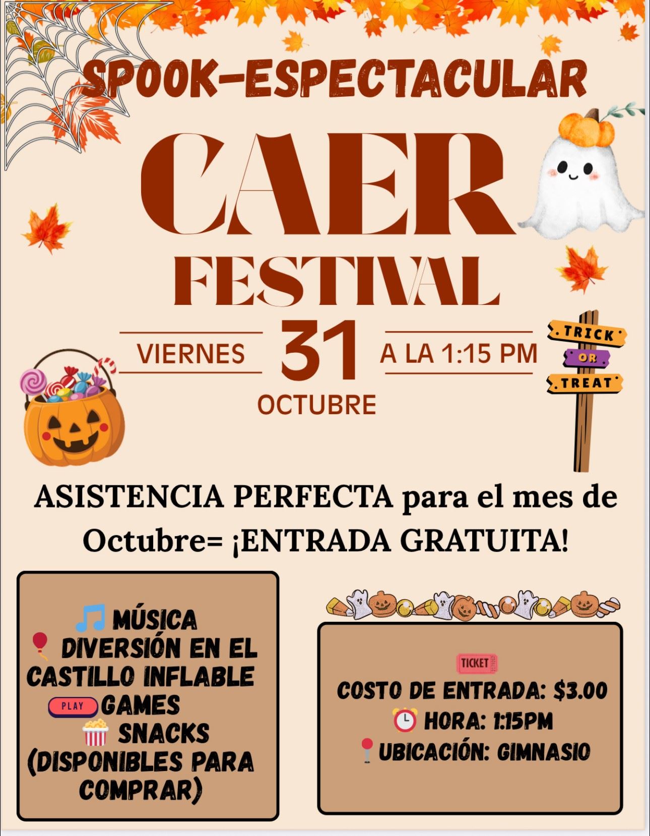  Fall Festival Spanish